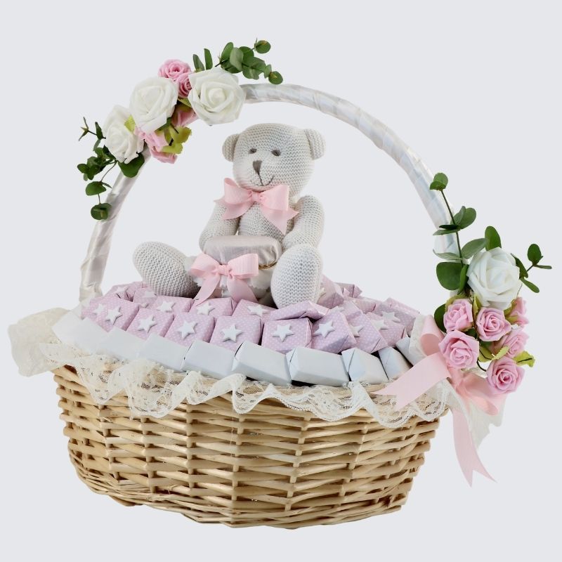 LUXURY ACRYLIC STAR DECORATED CHOCOLATE BASKET