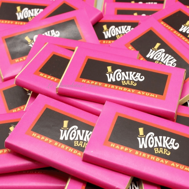 WILLY WONKA CUSTOMIZED CHOCOLATE