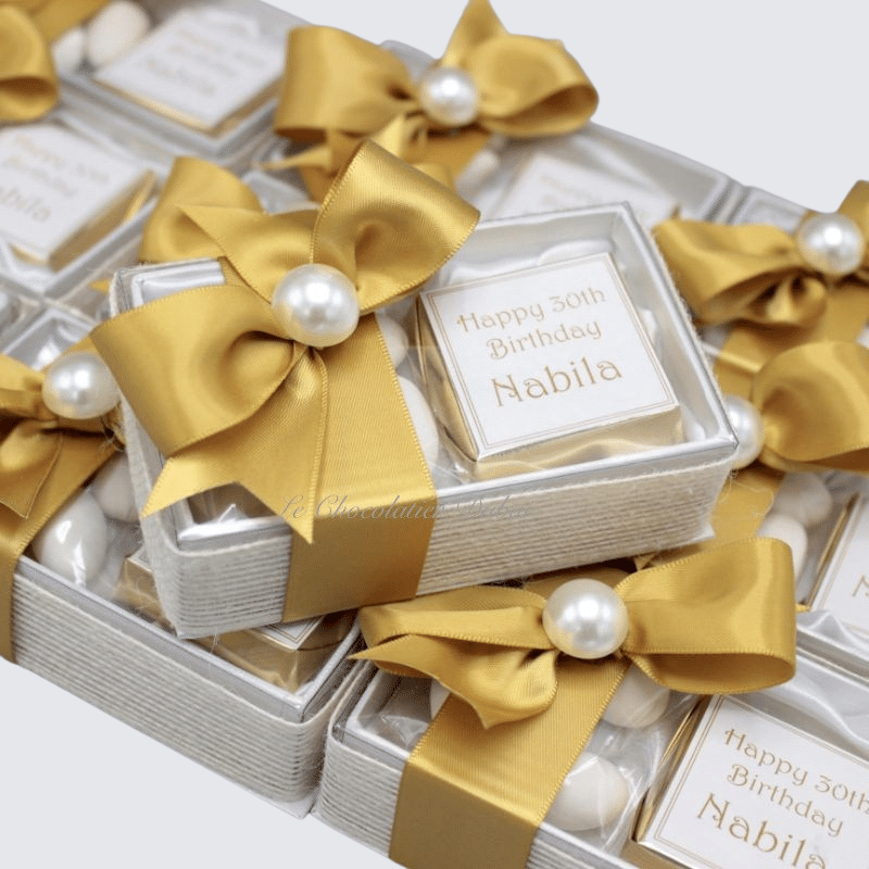 LUXURY PERSONALIZED "HAPPY BIRTHDAY" CHOCOLATE BOX