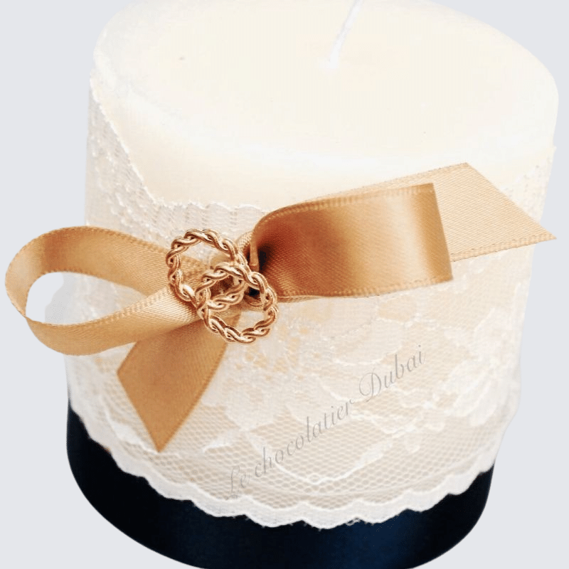 WEDDING DECORATED CANDLE