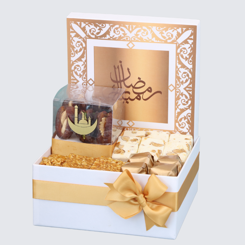 RAMADAN DECORATED CHOCOLATE & SWEETS MEDIUM HAMPER