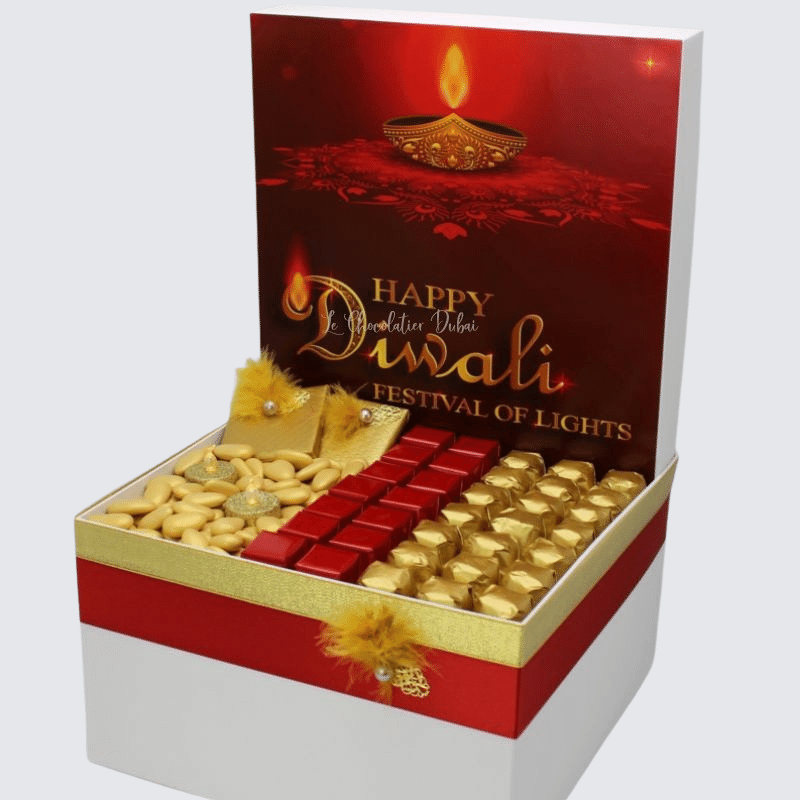 DIWALI FESTIVAL DESIGNED CHOCOLATE EXTRA LARGE HAMPER