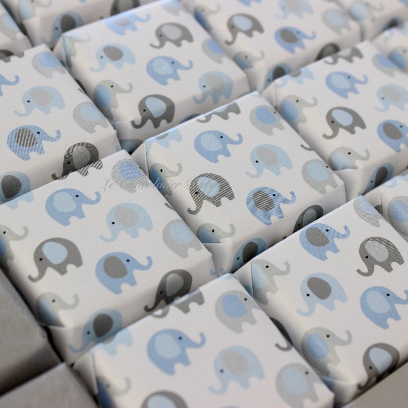 BABY BOY ELEPHANT THEME CHOCOLATE	 	