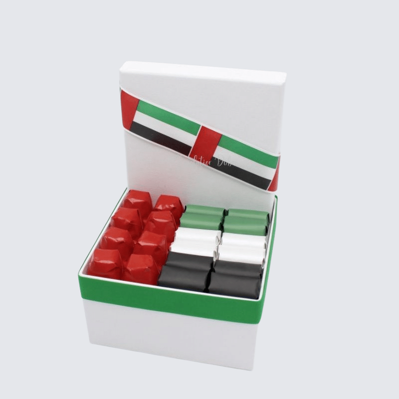 NATIONAL DAY FLAG DESIGNED CHOCOLATE HAMPER