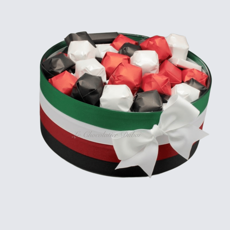 NATIONAL DAY DESIGNED CHOCOLATE ACRYLIC BOWL