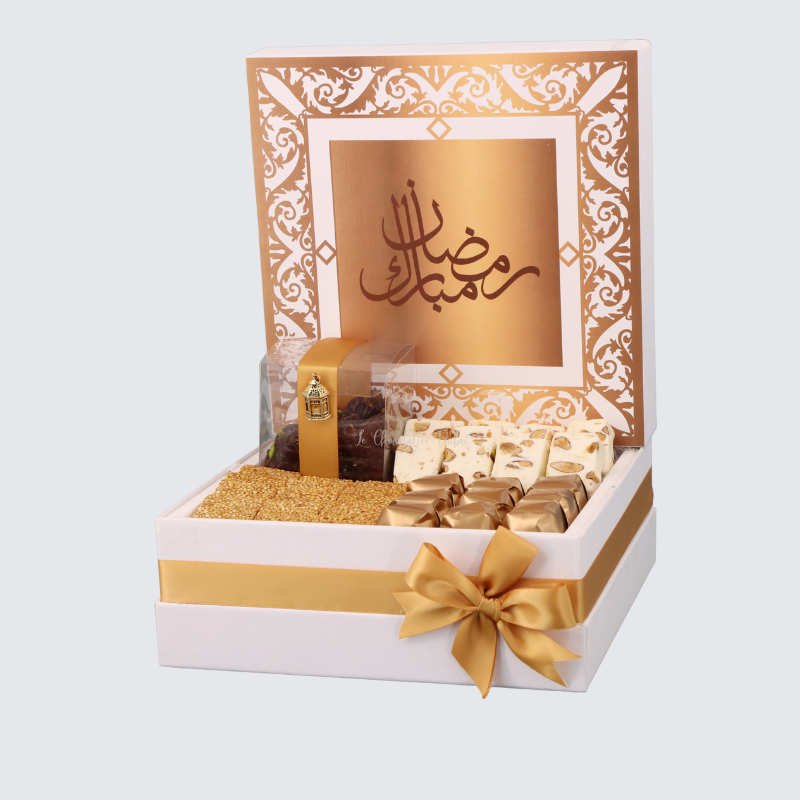 RAMADAN DESIGNED CHOCOLATE & SWEETS LARGE HAMPER