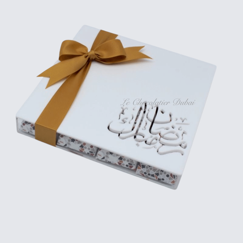 RAMADAN DESIGN CHOCOLATE ACRYLIC BOX