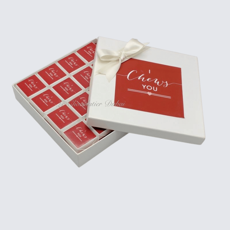 VALENTINE'S DESIGNED "I CHEW'S YOU" CHOCOLATE BOX